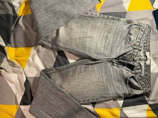 Pantalón D98 Stradivarius Gris Talla 36