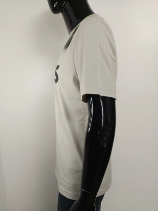 Camiseta BOSS Beige Logo Grande