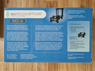 Isoacoustics ISO-155 Soporte Altavoces
