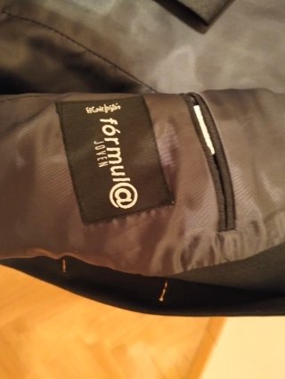 Traje Formula Negro Talla 50