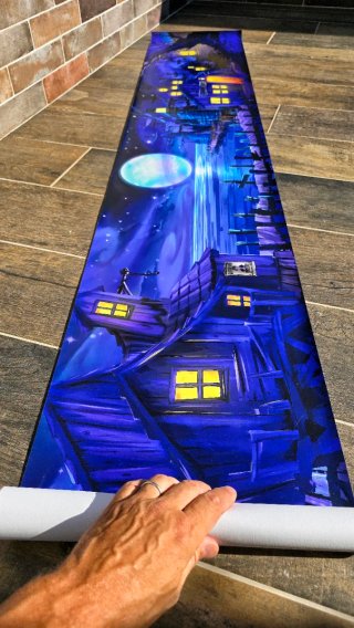 Monkey Island Pontile Scumm Bar 2 Metri PVC 200x35