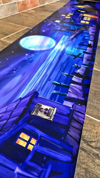 Monkey Island Pontile Scumm Bar 2 Metri PVC 200x35