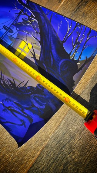 Monkey Island Pontile Scumm Bar 2 Metri PVC 200x35