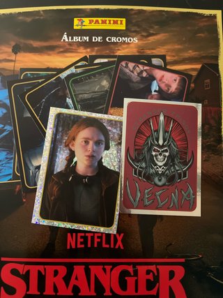 Lote 10 Cromos Stranger Things Panini