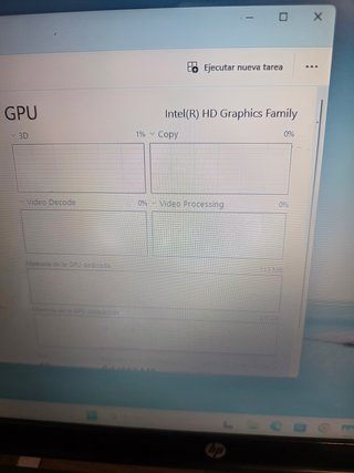 Ordenador HP Intel i7, 8GB RAM, SSD 250GB WIN11