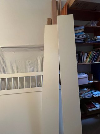 Estructura Cama IKEA HEMNES 140x200 Blanca