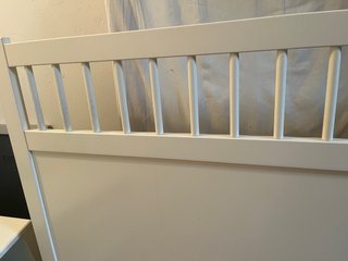 Estructura Cama IKEA HEMNES 140x200 Blanca