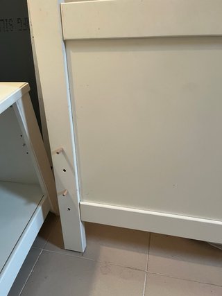 Estructura Cama IKEA HEMNES 140x200 Blanca