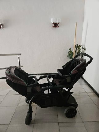 Carrito Doble Graco + máxi cosi nuevo compatible