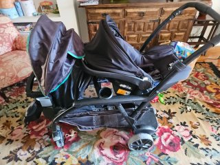 Carrito Doble Graco + máxi cosi nuevo compatible