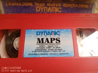 Vhs Maps La Leggenda dell'Uragano di Luce 1- Dynam