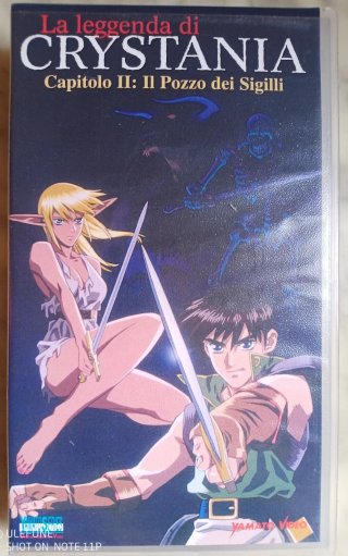 Vhs La leggenda di Crystania Capitolo II-Yamato Vi