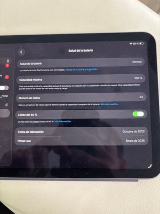 iPad mini 7 128GB + Apple Pencil + Funda original