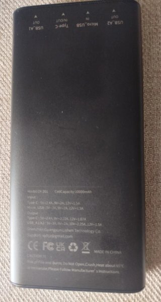 Coucur Power Bank 10000mAh