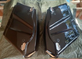 Cúpula Batwing (250€)y Maletas bagger (250€).