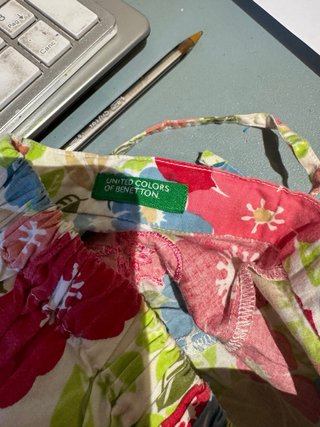 Short bimba 2 anni floreale Benetton