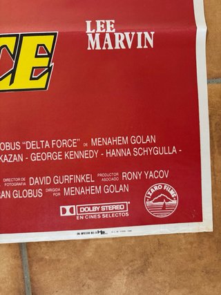 Lote 3 posters originales Chuck Norris