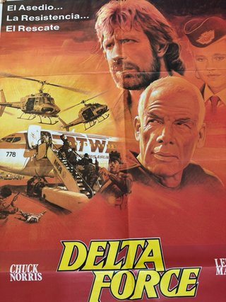 Lote 3 posters originales Chuck Norris
