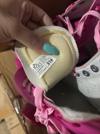 Patines de 4 ruedas rosas