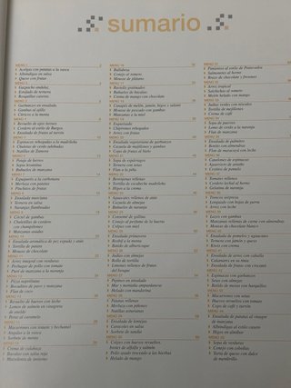 Libro de cocina Un menú para cada día