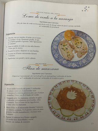 Libro de cocina Un menú para cada día