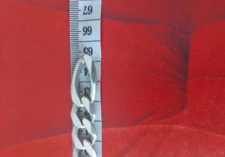 Cadena Cartier  (3+1) - Plata 925 Maciza (151g)