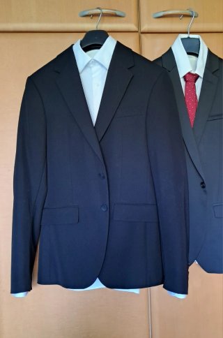 Traje Zara Negro