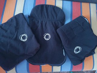 Vestiduras Bugaboo negro polar