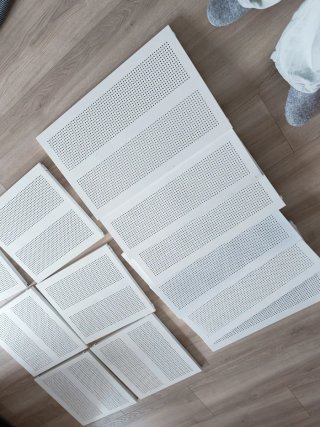 Sistema Almacenamiento Algot Ikea Blanco