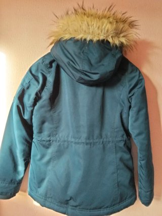 Chaqueta Hollister Talla M Azul con Capucha