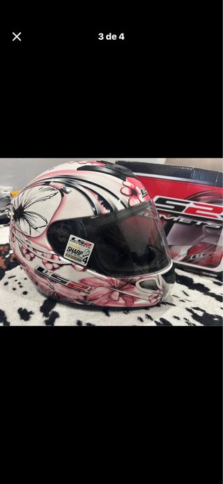 Casco Moto LS2 Mujer Talla S