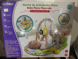 Manta de actividades para bebé Piano