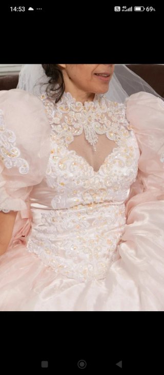 Vestido de Novia Pronovias Rosa Talla Única