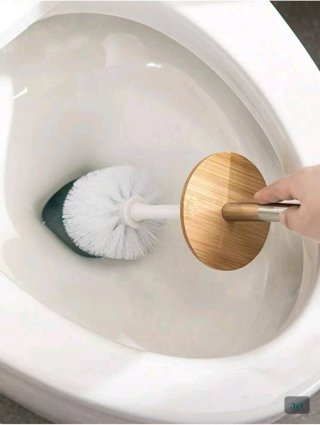 Escobilla WC Bambú y Plástico