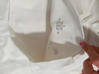 Mallas cortas deportivas blancas