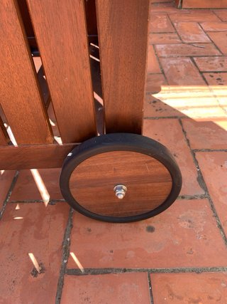 Baúl Terraza Madera IKEA