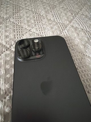 iPhone 16 pro max, black titanium, 256 gb