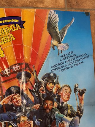 Póster original Loca Academia de Policía 4