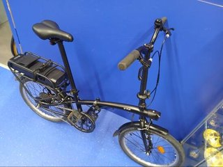 Bicicleta Eléctrica Plegable  E Fold 100 Negro