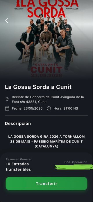 La Gossa Sorda - Cunit 23/05/2026