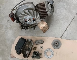Motor Piaggio Vespa VBB2M
