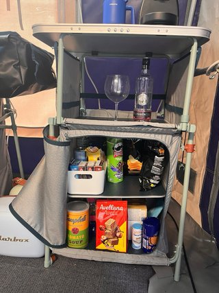 Muebles de camping plegables