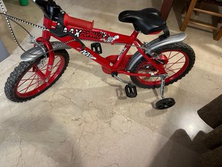 Bicicleta Infantil Roja