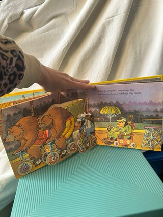 Libro pop up illustrato Inglese Circus