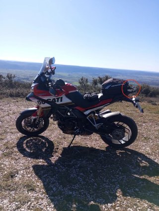 Ducati Multistrada 1200 2013 Roja y Blanca