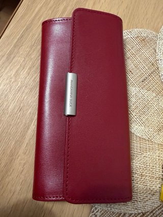 Cartera Mandarina Duck Roja piel
