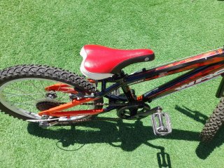 Bicicleta Infantil  CANON WRC Negra y Roja