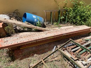 Planchas de andamio metálicas