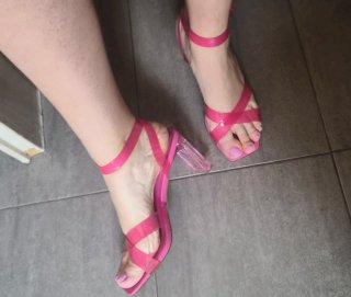 Tacchi rosa Barbie Tg 39