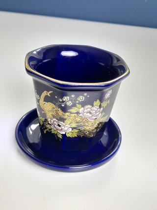 Maceta Miniatura Porcelana Japonesa Satsuma